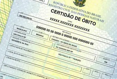 Juramentada - Certidão Óbito Inglês